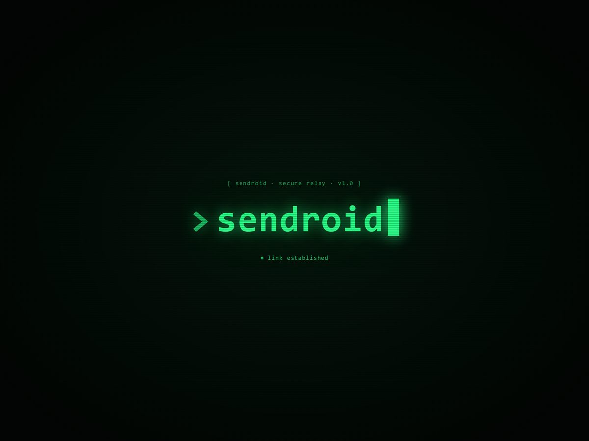 Preview of the soon-to-be-live sendroid.io site
